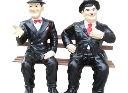 Decorative figure statue sculpture 60 cm figures statues sculptures Laurel Hardy P90