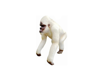 monkey figure abstract figures statues modern silver painted new 70cm statue new