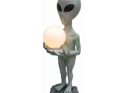 Modern table lamp unusual lamp alien figure lighting sculpture figures