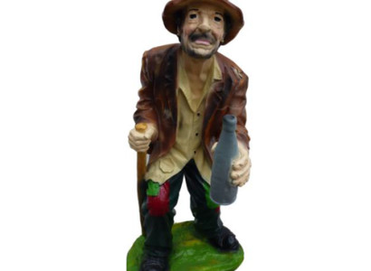 Decorative figure statue sculpture 95 cm figures statues sculptures alcoholic homeless