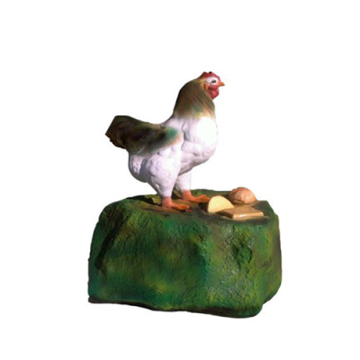 Decorative figures hen from Plastic Easter decoration chicken garden figure height 59 cm new