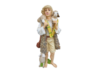Decorative figure statue sculpture 80 cm figures statues sculptures garden shepherd P96