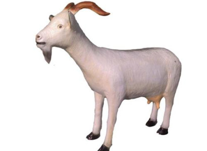 Goat Decorative Statue Garden Figures Statues 82 cm Life Size Figure
