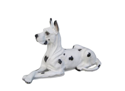 Figures Sculpture Garden Decoration Decorative Sculpture Statue Dog Animal 75 cm new