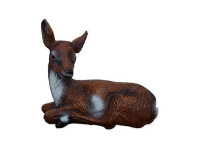 Figures Sculpture Garden Decoration Decorative Sculpture Statue Fawn Deer Baby 58cm