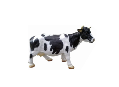 Beef cow figure abstract figures statues garden decoration decoration 40cm statue new