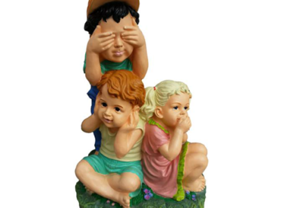 Decorative Figure Statue Sculpture 48 cm Figures Statues Sculptures Hide Children