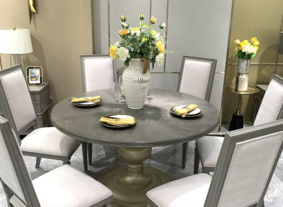 Create a cozy atmosphere with our 6-part dining room