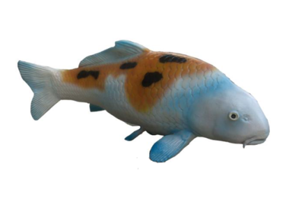 Fish Decorative Statue Garden Figures Statues 40 cm Life Size Figure Plastic