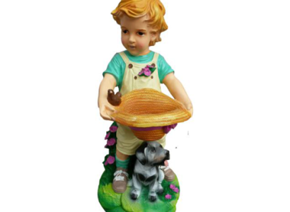 Decorative figure statue sculpture 48 cm figures statues sculptures boy garden P119