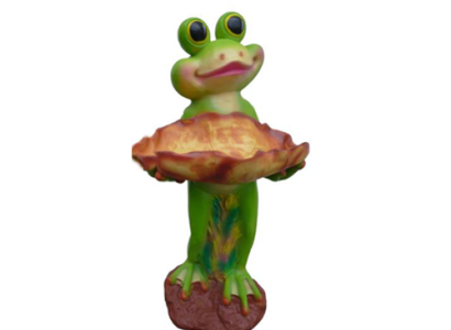 Modern design frog animal garden from 65 cm decoration decorative sculpture green new