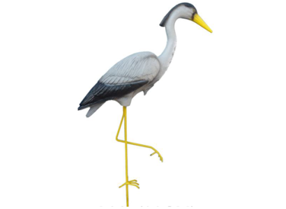 Decorative abstract modern sculpture bird heron decoration sculptures statues 88 cm