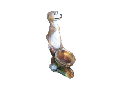 Modern Design Ferret Garden Plastic Decorative Sculpture 60cm Statue Decoration