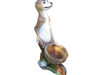 Modern Design Ferret Garden Plastic Decorative Sculpture 60cm Statue Decoration