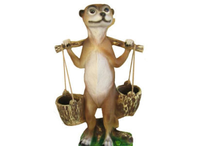 Modern Design Ferret Garden Plastic Sculpture 60cm Statue Decoration Decoration