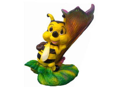 Modern design bee animal garden from 48 cm decoration decorative sculpture yellow bees