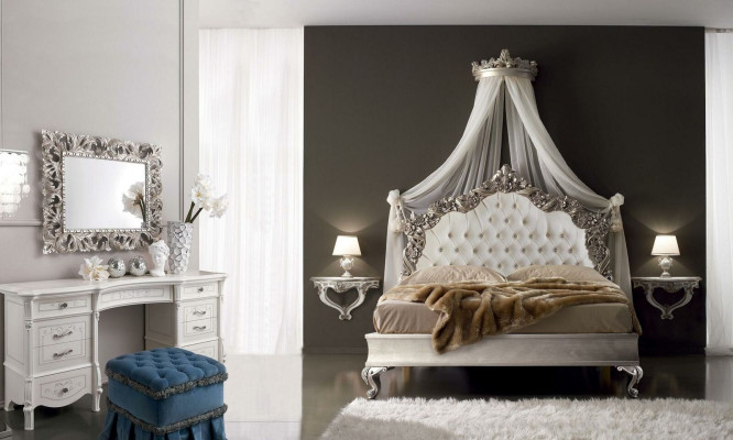 Luxury Chesterfield Beds Royal Bed Palace Hotel Double bed Italy