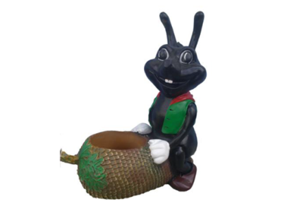 Garden Ant 47cm Garden Decoration Figures Statues Figure Hand Painted new