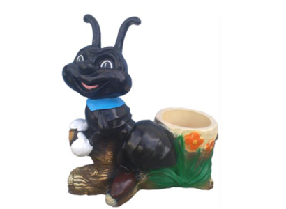 Garden Ant 48cm Garden Decoration Figures Statues Figure Hand Painted new
