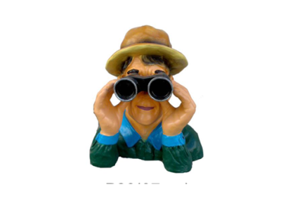 Decorative figure statue sculpture 37cm figures statues sculptures Bernhardt the Peeping Tom