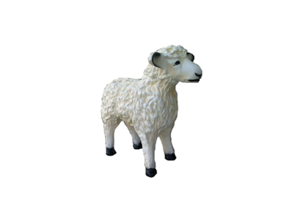 Decorative Statue Garden Figures Statues 50cm Schaff Figure Plastic new Animal