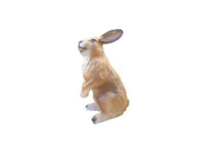 Rabbit Decorative Statue Garden Figures Statues 37cm Life Size Figure Plastic new