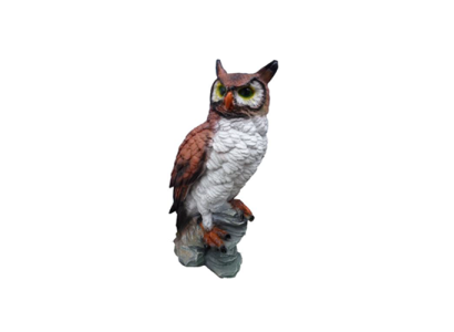 Owl Bird Figure Statue Garden Decoration Sculpture Decorative Sculptures