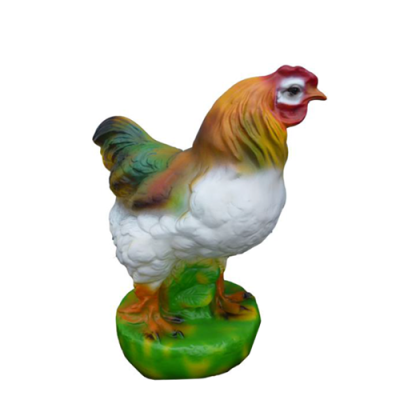 Chicken Bird Figure Statue Garden Decoration Sculpture Decorative Sculptures