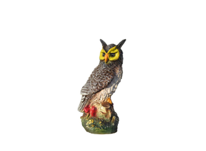 Owl Bird Figure Statue Garden Decoration Sculpture Decorative Sculptures