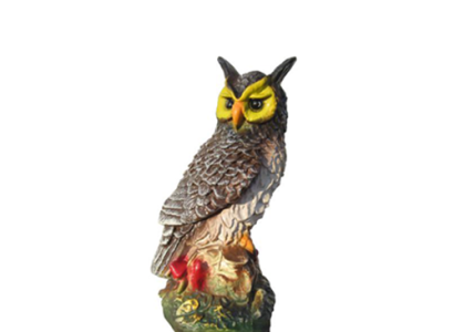 Owl Bird Figure Statue Garden Decoration Sculpture Decorative Sculptures