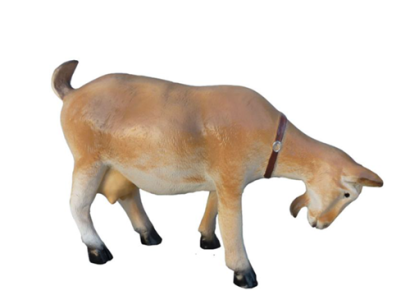 Goat Figure Statue Garden Decoration Sculpture Decorative Sculptures