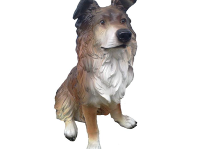 Dog Animal Figure Statue Garden Decoration Sculpture Decorative Sculptures
