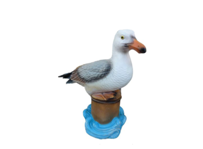 Seagull 35cm Figure Statue Garden Decoration Sculpture Decorative Sculptures