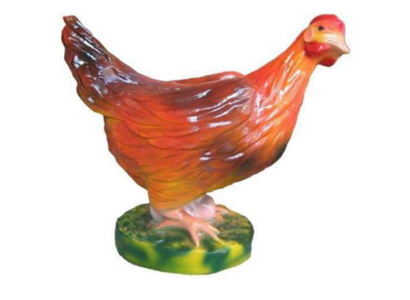 Decorative figures hen from Plastic Easter decoration chicken garden figure height 32 cm new