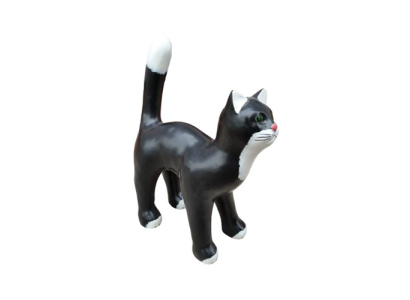 Cat Figure Statue Garden Decoration Sculpture Decorative Sculptures