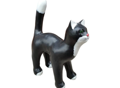 Cat Figure Statue Garden Decoration Sculpture Decorative Sculptures