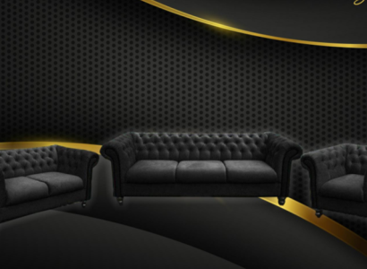 Sofa set Chesterfield Design Living room Furniture Couch 321 Seater Couches Sofas