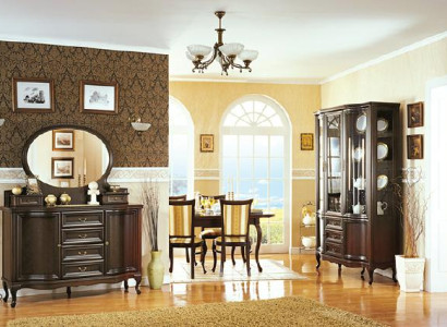 Classic s Dining room Display case Chest of drawers Chairs Table Chippendale Living room 10pcs