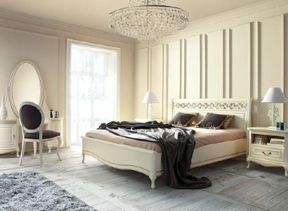 Italian style set 5-piece bed designer exclusive luxury bed beds double bed