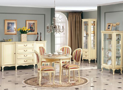 Classic s Dining room Chest of drawers Table Chairs Display case König Chippendale Wersal1