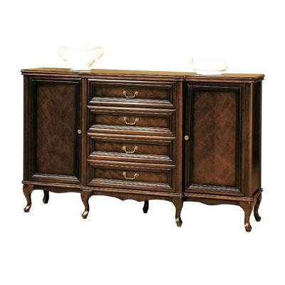 Classic s Dining room Chest of drawers Table Chairs Display case König Chippendale Wersal1