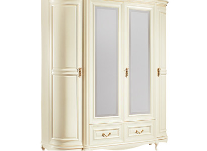 Classic Cabinets Wardrobe wall unit Wardrobe - Model V-Wardrobe -4D-G
