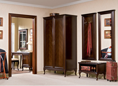 Hallway Coat Rack Set Real Wood Hallway Wall Coat Rack Italian Furniture Wardrobes