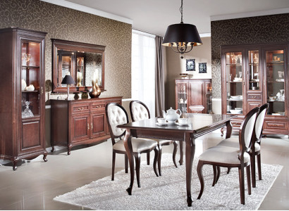 Luxurious dining set for the living room in a unique Italian style