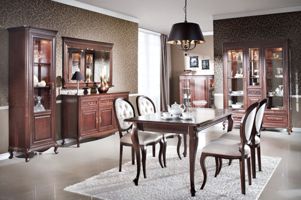 Classic Display case Wardrobe Living room Display cabinet Display cases new V-W3 Display case