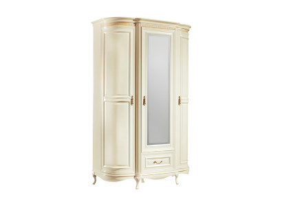 Classic Cabinets Wardrobe wall unit Wardrobe with Mirror VSchrank-3D-G