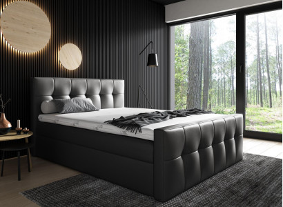 Boxspring Bed Bedroom Beds 200x200 Upholstered bed Design Double Hotel Furniture