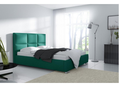 Bed Bed Frame Green Double Hotel Bedroom Beds Furniture Furnishings Design