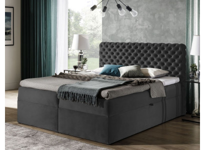 Chesterfield boxspring Bed Bedroom Furniture Beds king size velvet hotel new
