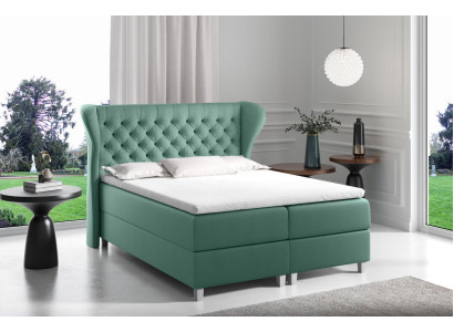Bed Chesterfield boxspring Furniture Beds king size velvet hotel new Bedroom